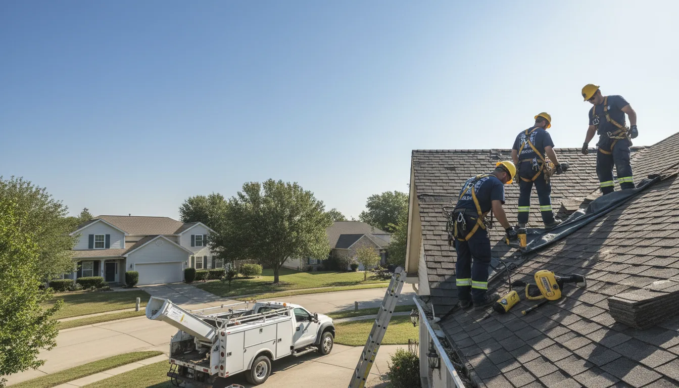 Emergency Roof Repair in Valley View, TX near me